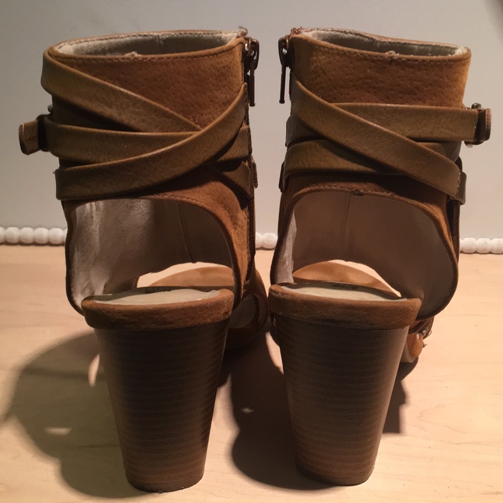 Suede block heels - Picture 4 of 10